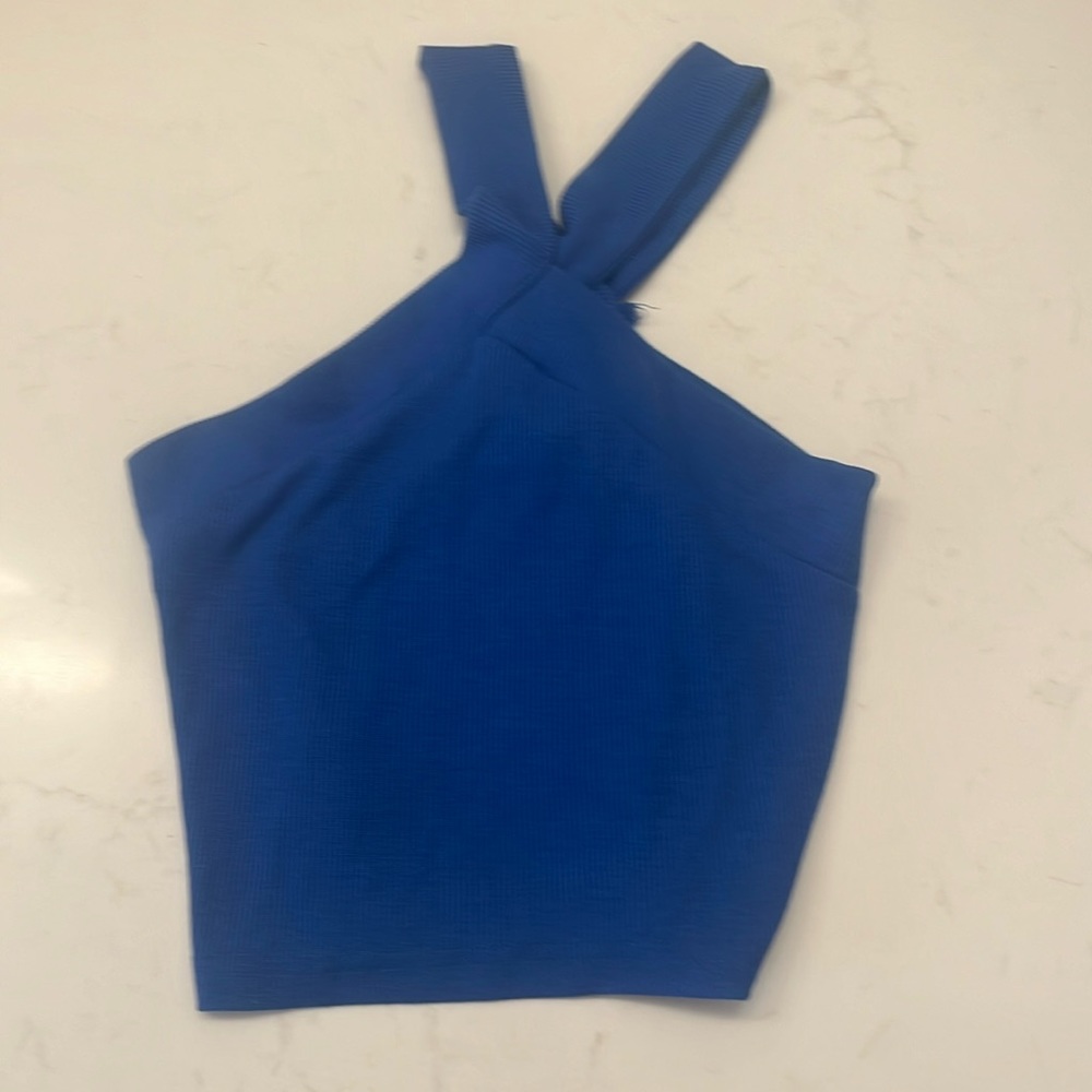 SHEIN Criss Cross Neck Tank Top